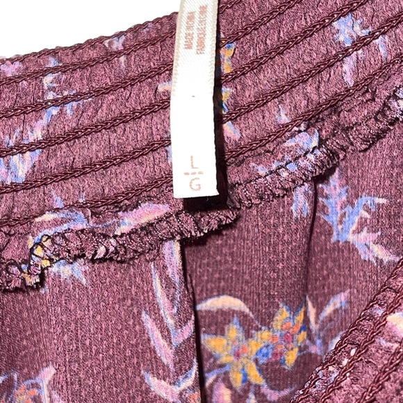 Free People off the shoulder blouse - Picture 2 of 3